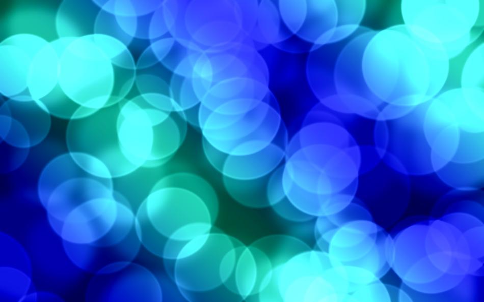 Bokeh Blue Mantle Ui