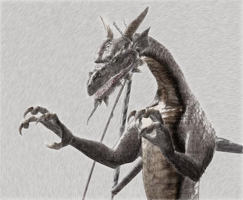 dragon drawing fairy tales