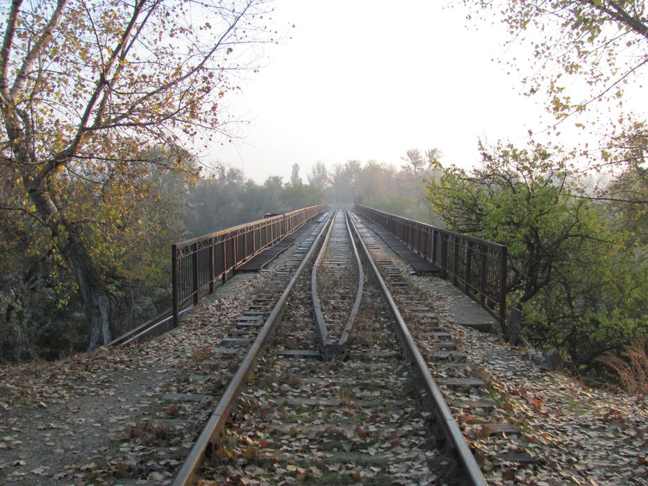 Bridge Rails Railway The