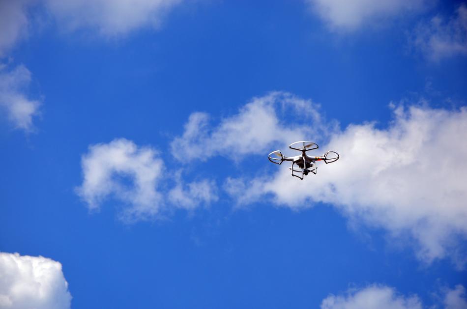 Drone Sky Clouds