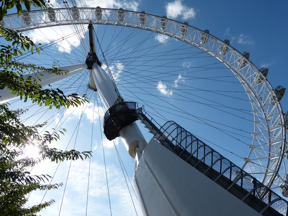 London wheel white