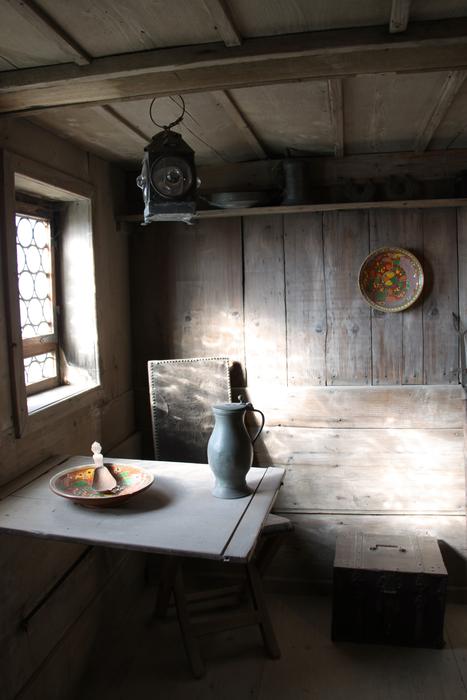 old forgotten wood house