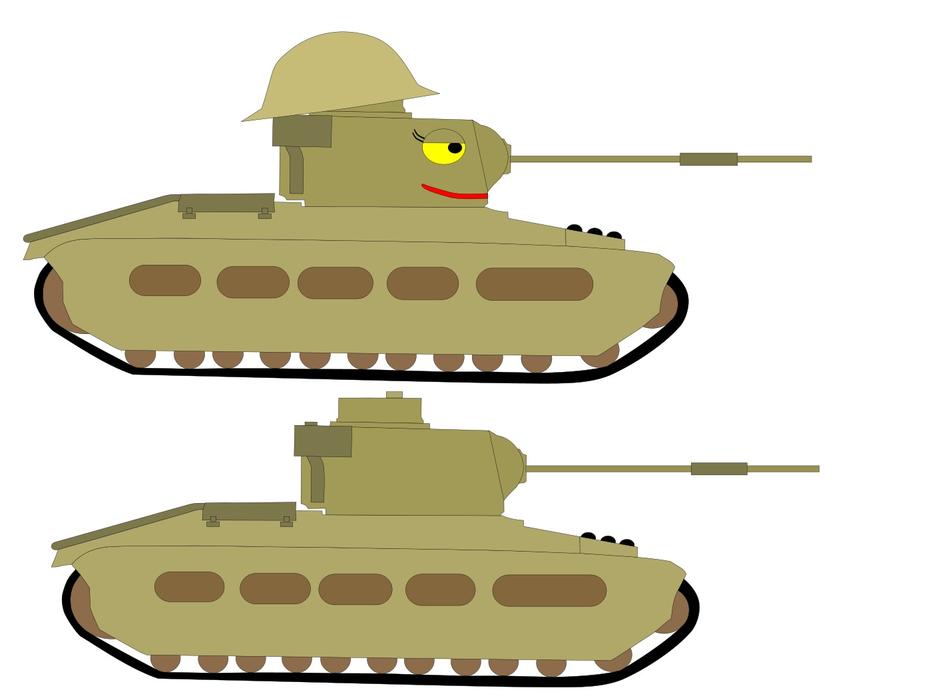 tank cartoon army military