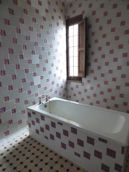 windowed bathroom