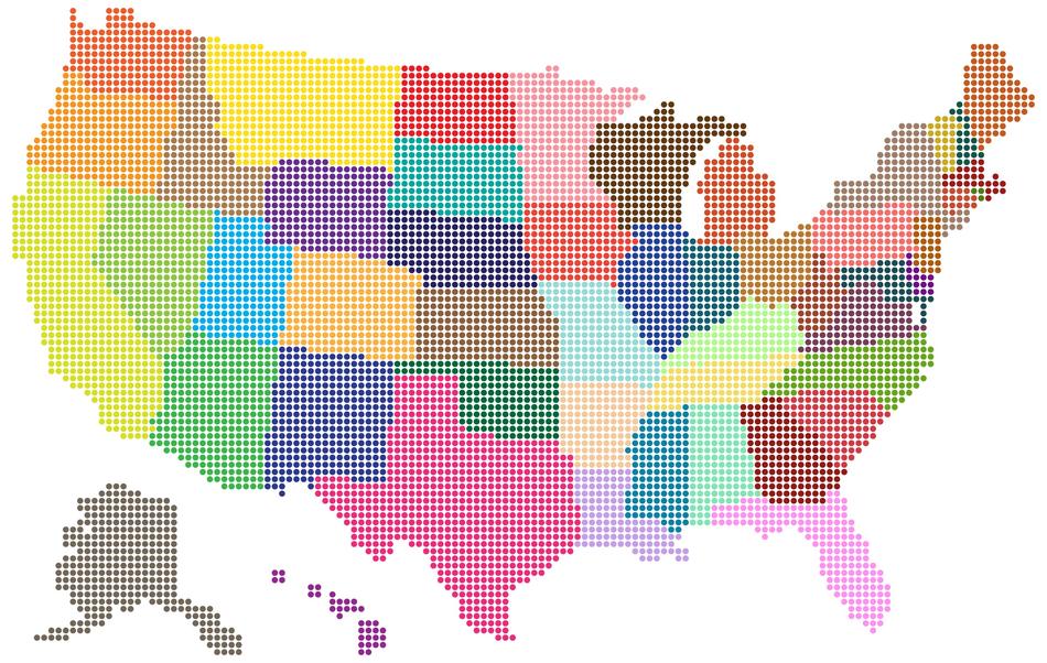 america art abstract borders