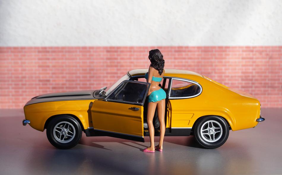 Model Car Ford Capri
