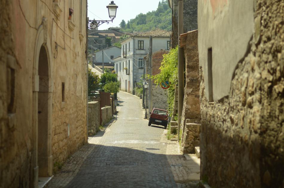 Italian Street scenery