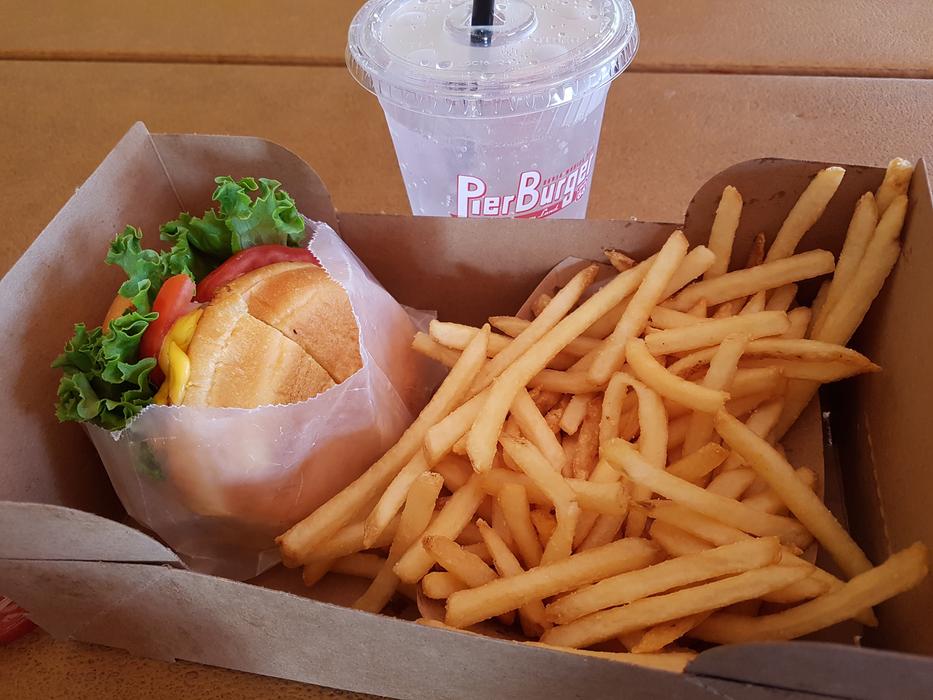 Burger Cheese Potato French