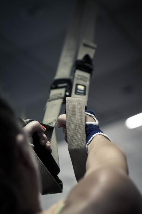 Trx Training in Gym