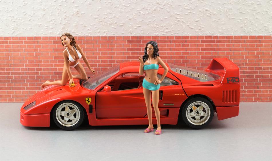 Model Car Ferrari