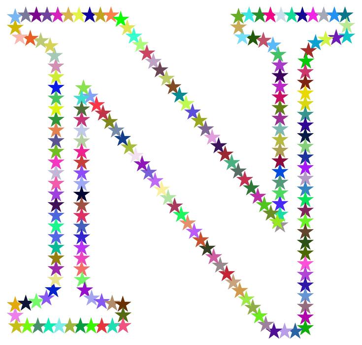 stars colorful prismatic chromatic