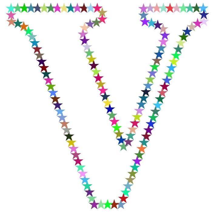 stars colorful prismatic chromatic