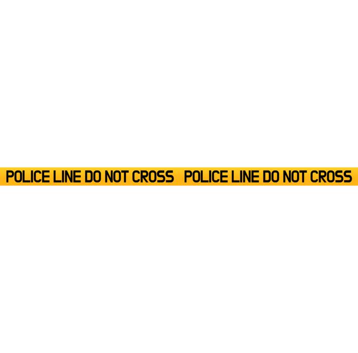 police line yellow