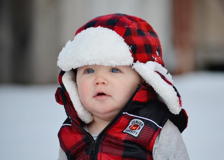 Snow Baby Winter Cute