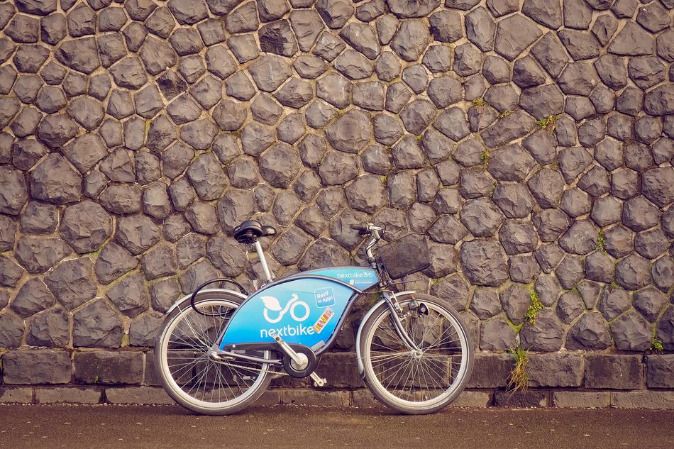 Bike Wall Leihfahrad Quay