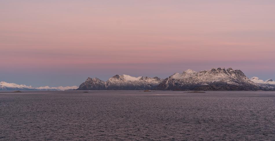 Norway Coast Sunset Fjord