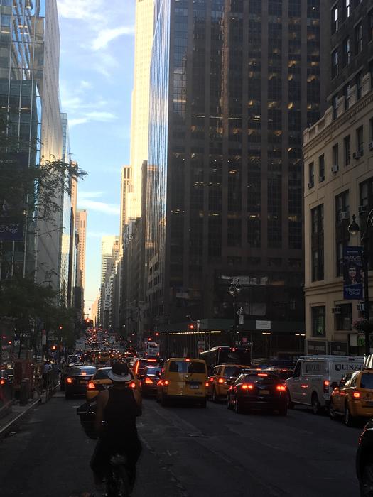 Busy Street Taxi