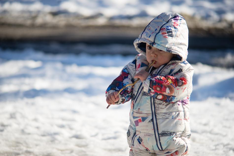 Children Snow Winter