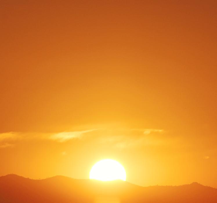 Sunrise Morning Hill