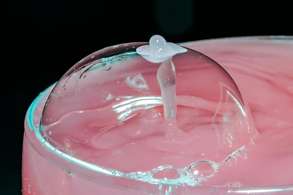 Soap Bubble Drip Drops