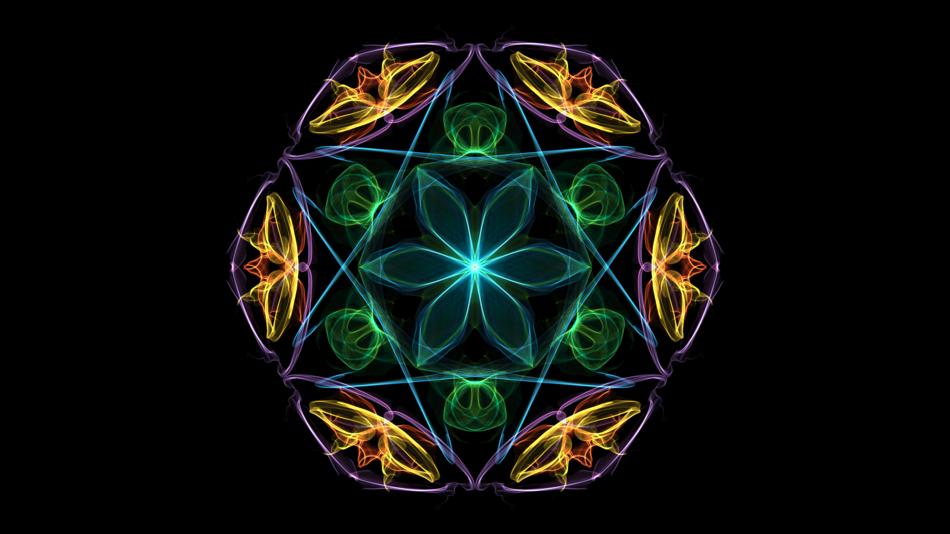 mandala artistic figure
