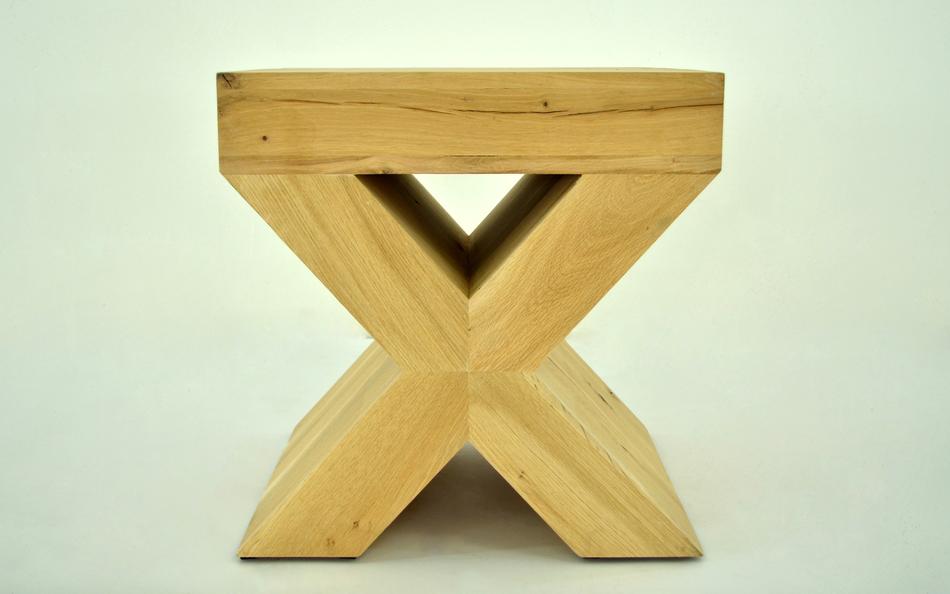 X-Ray Oak Stool Fiber