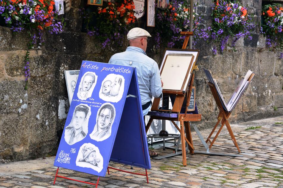 Drawing Caricature street Artistic