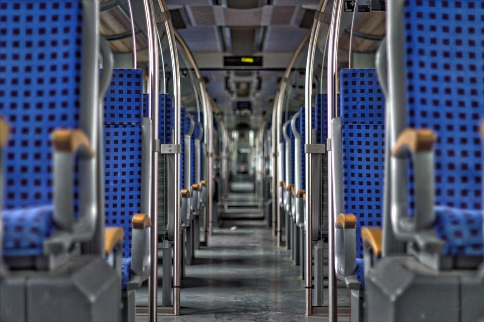 passenger seats on the bus