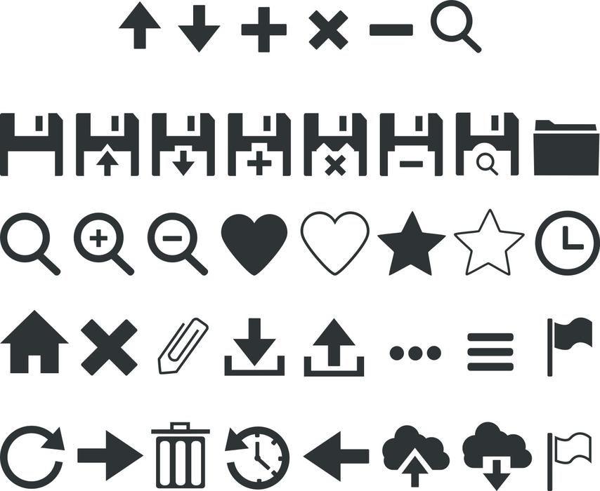 The signs are white and the background is different