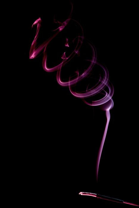 black background with purple pattern