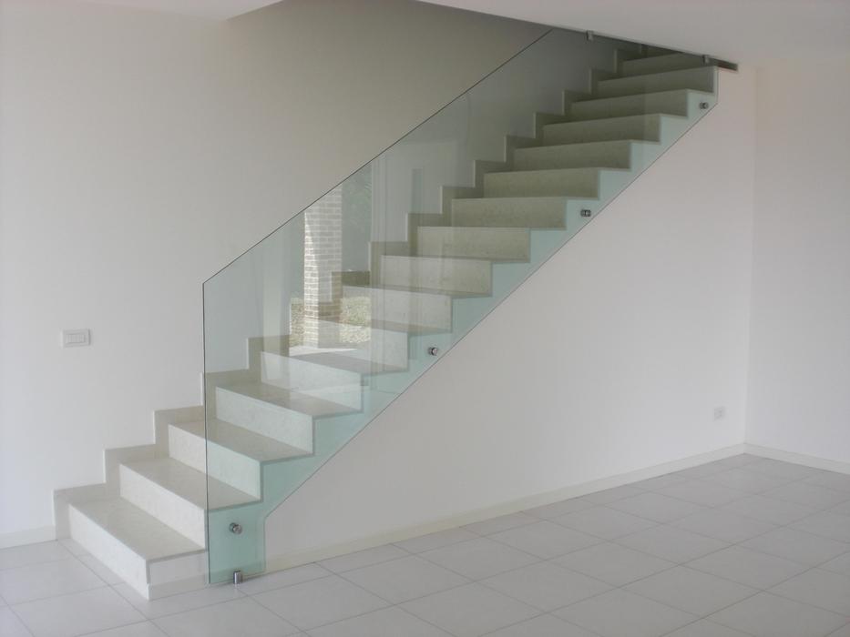 white staircase to the top
