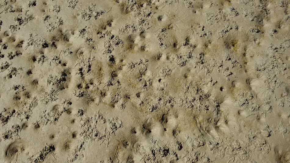 bubble beach sand