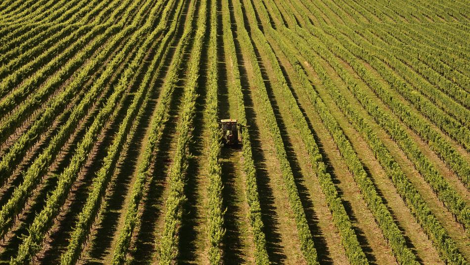green long tractor