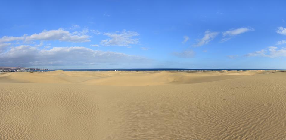 Gran Canaria Sand Dunes view