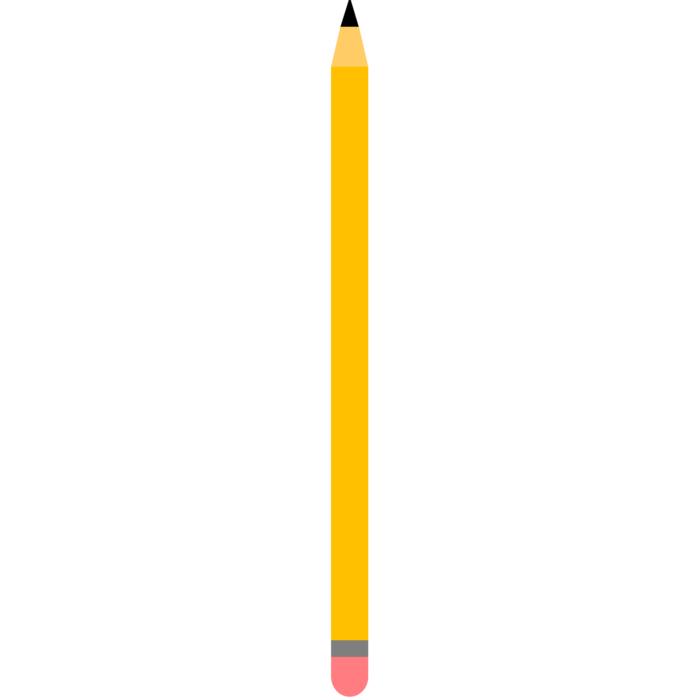 sharpened pencil for drawing