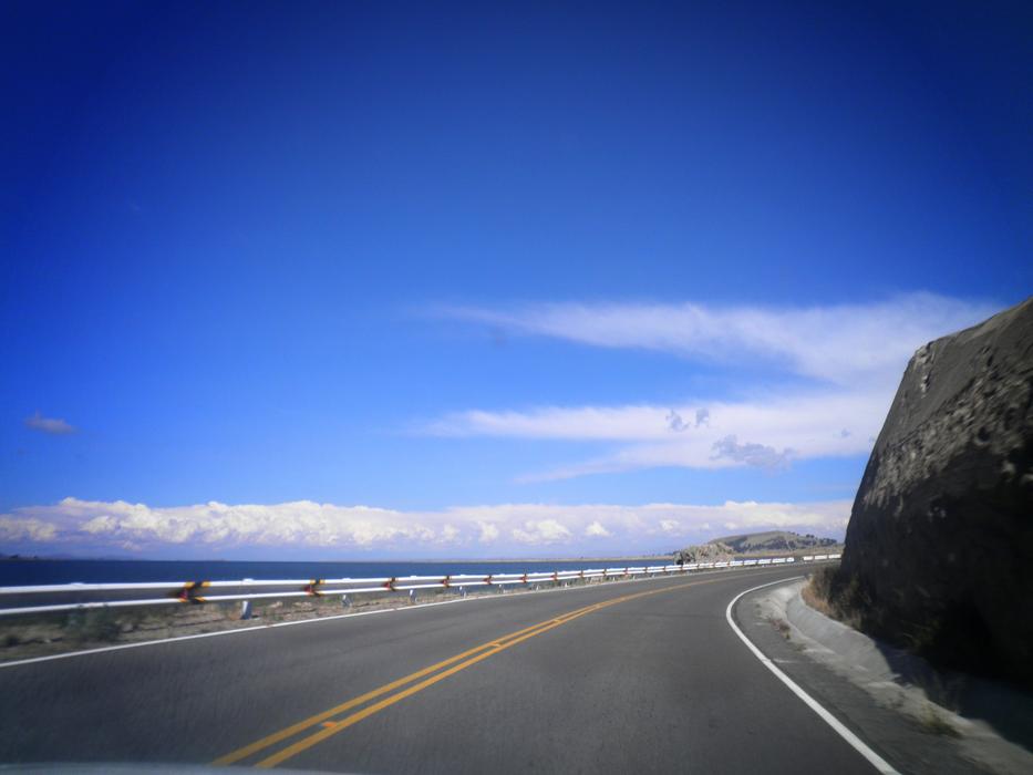 Road Track Clouds