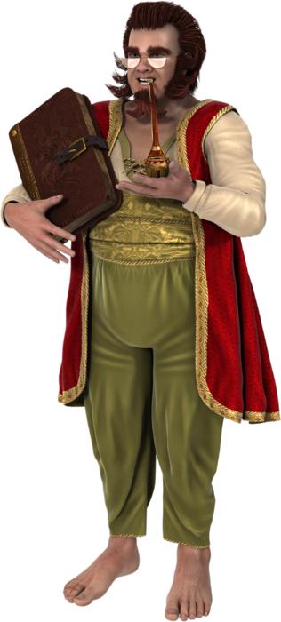 a man with a box in his hands