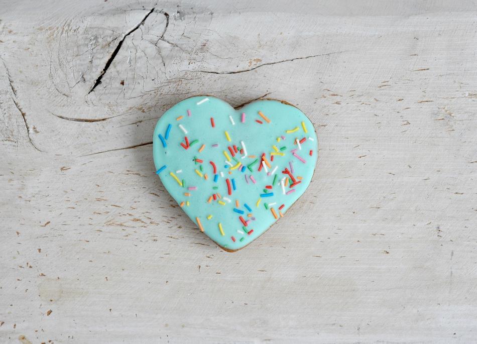 heart treat cookies
