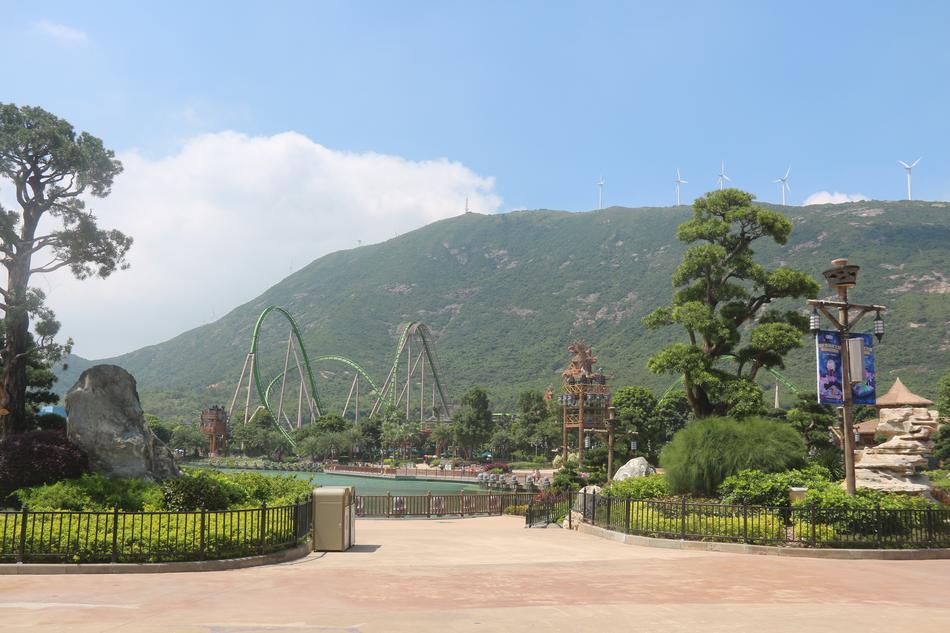 beautiful park landscape
