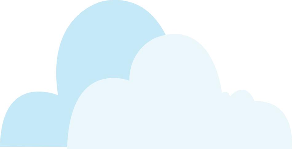 blue clouds art
