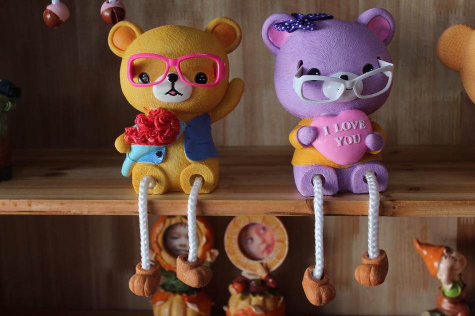 a colorful funny little toy