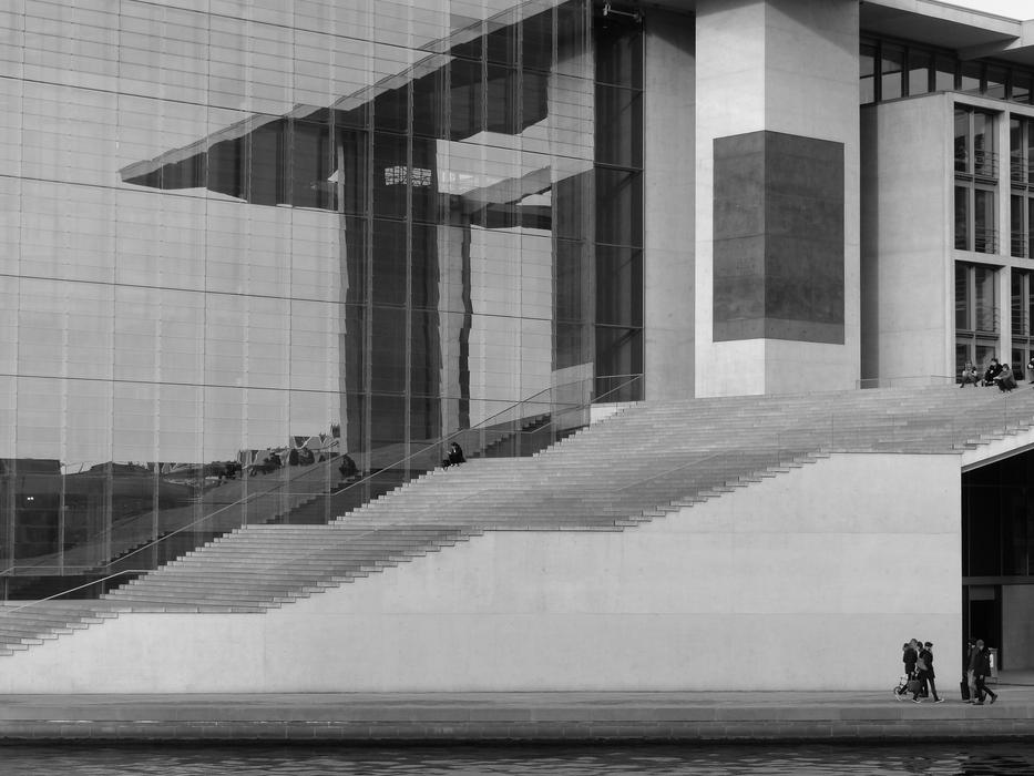 Berlin glass building