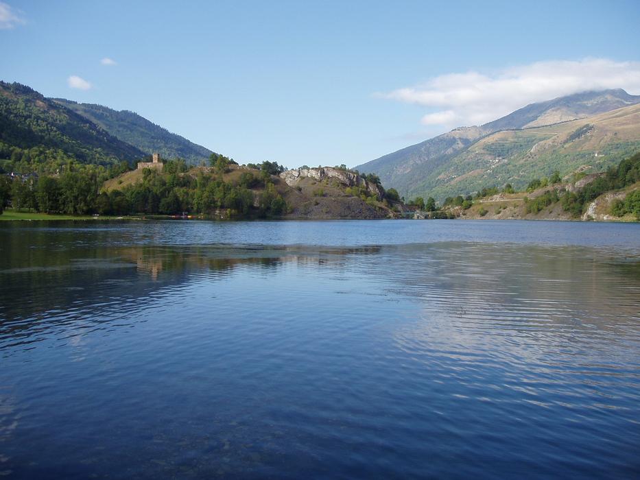 beautiful landscape by the lake