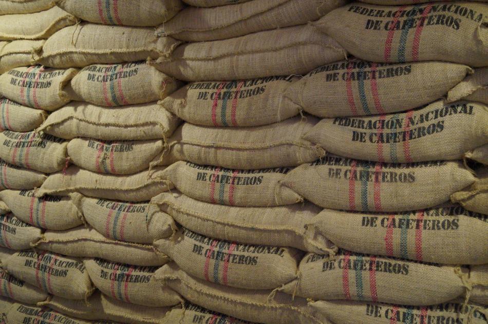 There are a lot of bags of cement