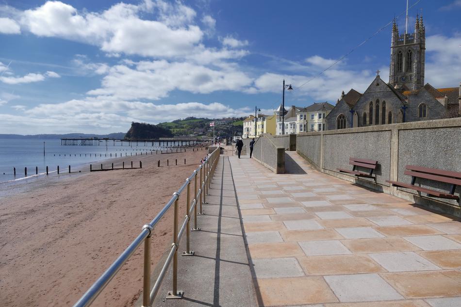 Teignmouth Devon Water coast
