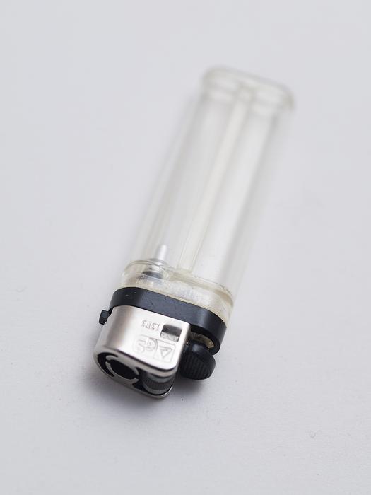 The lighter is empty