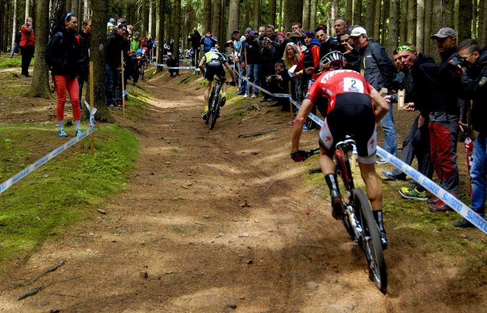 men on bicycles