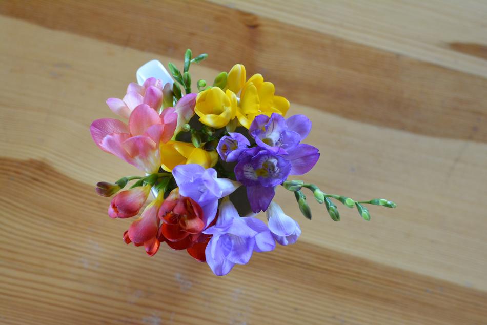 artificial bouquet of flowers