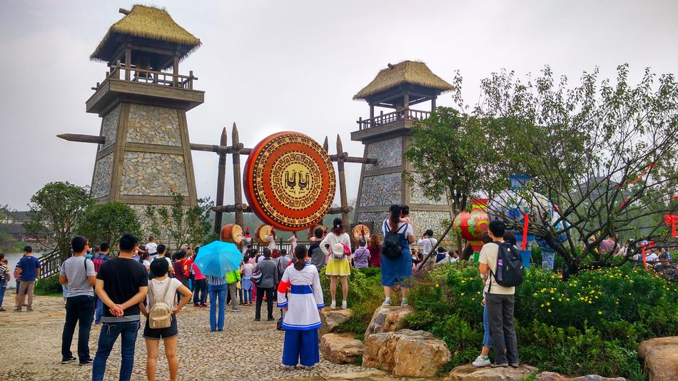 Chinese holiday with people
