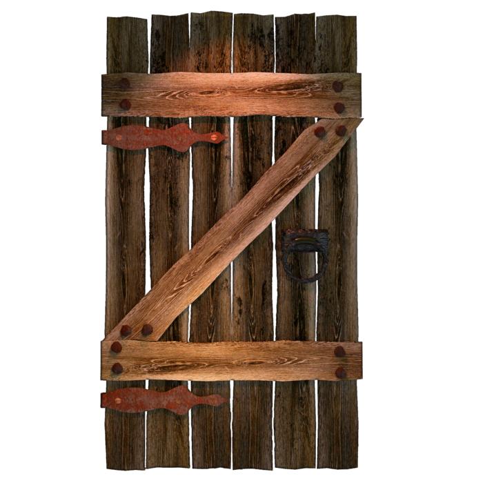 wooden gate z